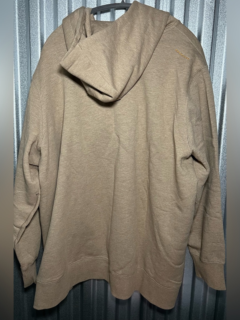 Ariat Rebar 1/4 zip Hoodie in Oatmeal Heather 3x NWT - Picture 4 of 6